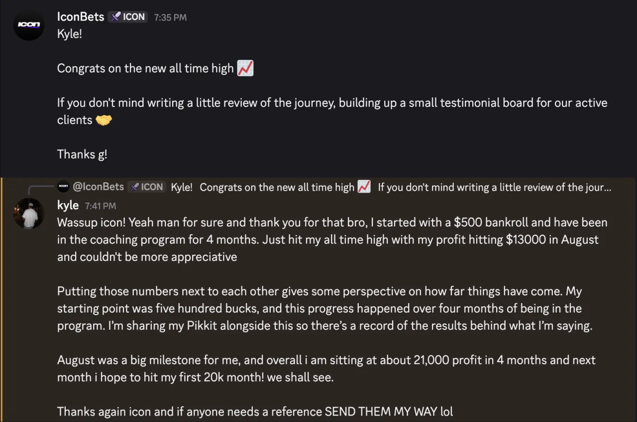 Preview of kyle's original Discord review